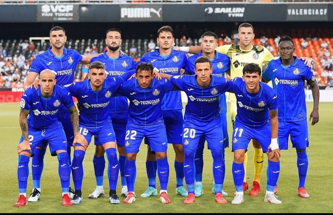 Imagen de la red social Instagram de algunos jugadores del Getafe CF